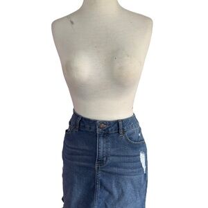 Marc New York Blue Denim Skirt